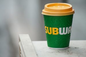 Subway coffee cup by Pixarno