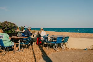 Felpham Beach, Bognor Regis by Peter Flude