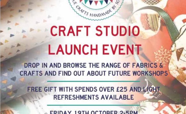 Craft Studio Launch Event in Yapton, West Sussex