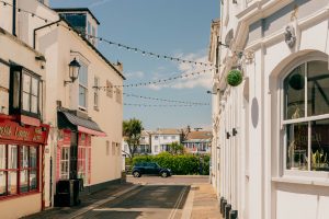 high streetby Peter Flude