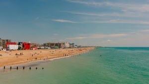 Bognor Regis beach by Peter Flude