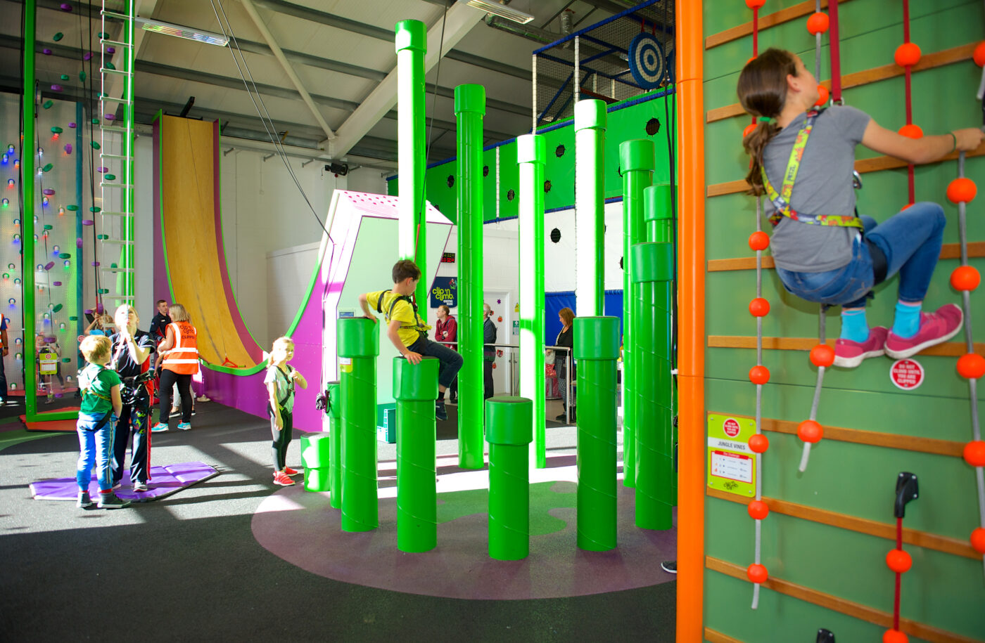 Pictire of Clip and climb activities at out of Bounds Angmering